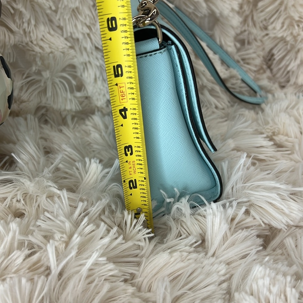 Kate Spade Light (Tiffany) Blue Cedar Street Magnolia Crossbody - Picture 11 of 13